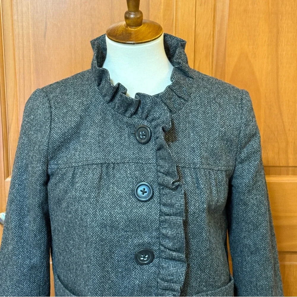 J. Crew Charcoal Fiona Jacket